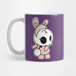 Cute skull bunny Mug